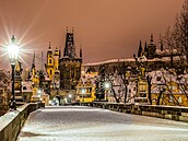 V Praze málokdy nasněží, ale když už se tak stane, nabídne naše hlavní město...