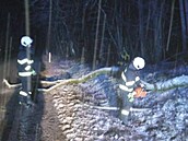 Královéhradečtí hasiči zasahovali v noci na úterý u desítek událostí v...