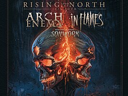 Koncert Arch Enemy a In Flames ve Sportovn hale