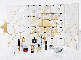 Adventní kalendá spolenosti Yves Saint Laurent je plný luxusu. Obsahuje...