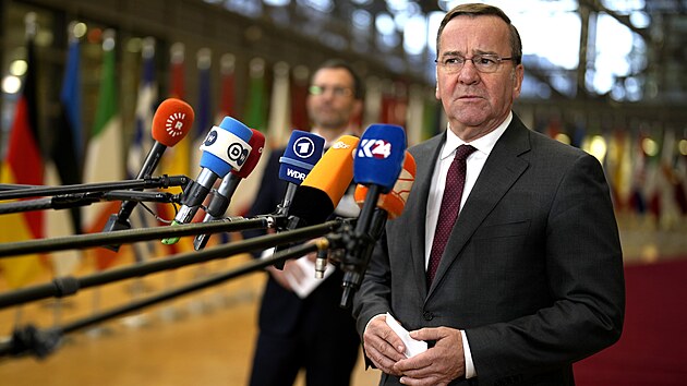 N�meck� ministr obrany Boris Pistorius (14. listopadu 2023)