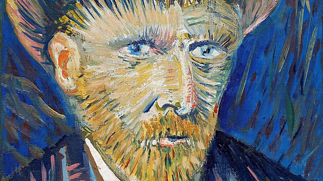 Obraz Vclava Havla s nzvem Autoportrt Vincenta van Gogha