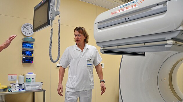 Nov� diagnostick� p��stroj v karlovarsk� nemocnici.