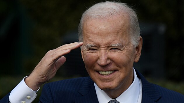 Prezident Joe Biden v den svch 81. narozenin (20. listopadu 2023)