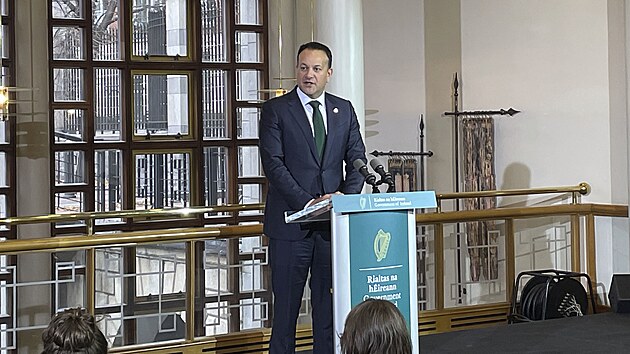 Irsk premir Leo Varadkar (24. listopadu 2023)