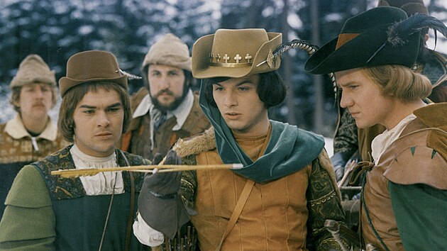 Jaroslav Drbohlav, Pavel Tr�vn��ek a V�t�zslav Jand�k v poh�dce T�i o��ky pro Popelku 