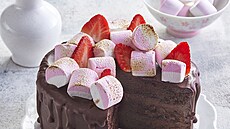 �okol�dov� dort s marshmallow