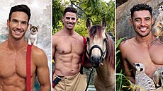 Austral�tí hasi�i op�t pózovali se zví�átky.