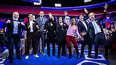 Pedstavitelé nejsilnjích nizozemských stran v pedvolební debat pro mladé...