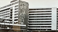 Takhle vypadala znojemská nemocnice v době svého otevření v roce 1973.