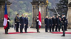 Prezident Petr Pavel je hostitelem jednání hlav stát Visegrádské skupiny (V4)....