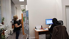 Klimatizace ve vnit�ních �ástech p�erovské Pasá�e. Její venkovní �ást...