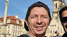 Argentinec Cristian Reta, kucha� a spolumajitel jihoamerické restaurace La Casa...