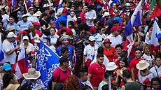 Obyvatelé Panamy oslavují poté, co tamní nejvyí soud prohlásil dvacetiletou...
