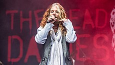 John Corabi zpvák kapely The Dead Daisies na Masters of Rock 2016.