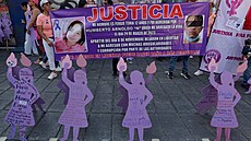 Protesty upozorují na vysoké poty zmizelých a zabitých Mexianek. (25. íjna...