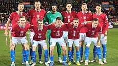 Jedenáctka českých fotbalistů pro utkání kvalifikace o Euro proti Moldavsku.