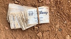 Textilní odpad v továrnách (20.11.2023).