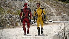 Legendární foto. Zleva: Ryan Reynolds a Hugh Jackman na place Deadpoola 3