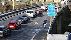 Vytí�ený Znojemský most v Jihlav� za�al slou�it u� v roce 1952. Podle...