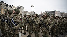 V den výro�í ruské invaze na Ukrajinu uspo�ádal prezident Volodymyr Zelenskyj...