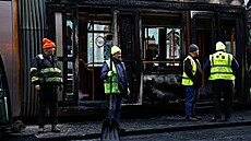 Následky nepokoj� v centru Dublinu (24. listopadu 2023)