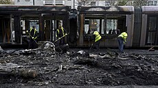 Následky nepokoj� v centru Dublinu (24. listopadu 2023)