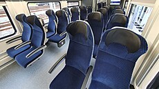 Nové vozy nízkopodlaního vlaku RegioJet