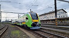 Nové vozy nízkopodla�ního vlaku RegioJet (15. kv�tna 2024)