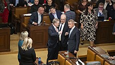 Sněmovna zažila několik roztržek mezi opozičními a vládními straníky při...