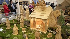 Jubilejní výstava betlém se koná v praském Klementinu (23. listopadu 2023)