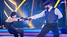 Josef Marálek a Adriana Maková ve StarDance XII (Praha, 18. listopadu 2023)