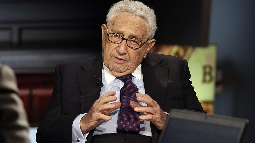 Americký exministr zahrani�í Henry Kissinger (5. �ervna 2015)