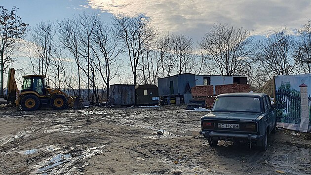 Z ulic Tiraspolu, hlavnho msta samozvan Podnstersk republiky.