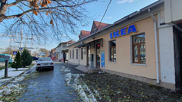 Z ulic Tiraspolu, hlavnho msta samozvan Podnstersk republiky.
