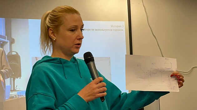 Jekatrina Duncov je tyicetilet kandidtka do ruskch prezidentskch voleb v roce 2024.