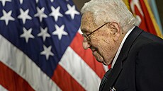 Bývalý americký ministr zahrani�í Henry Kissinger  zem�el 29. listopadu 2023 ve...