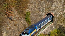 Dnes ji� neprovozní stroj 754.024 na podzim roku 2019 krátce hostoval v...