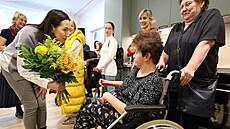 Centrum Paprsek spustilo za asistence nám�stkyn� primátora Alexandry Ud�eniji...