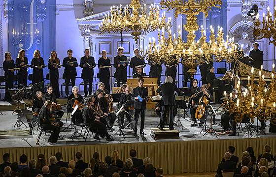 Orchestra of the Age of Enlightenment koncertoval ve panlském sále Praského...