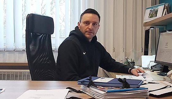 Lídr ODS do krajských voleb 2024 Radek Ka�a jako starosta �ilhe�ovic na Opavsku...