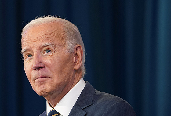 Americký prezident Joe Biden (7. prosince 2023)