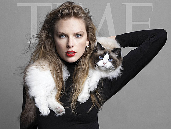 Zpvaka Taylor Swift na obalu asopisu Time jako Osobnost roku 2023