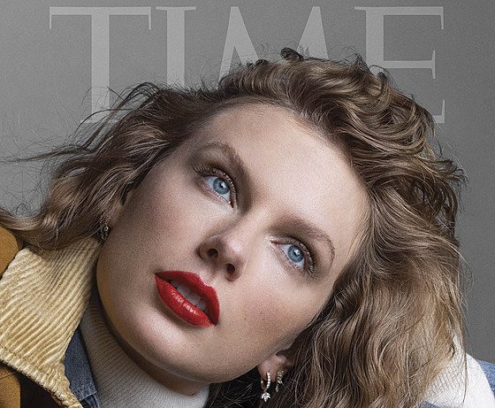 Zp�va�ka Taylor Swiftová na obalu �asopisu Time jako Osobnost roku 2023