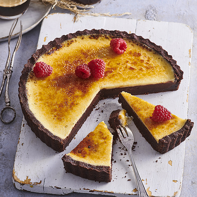 Cheesecake creme brulée