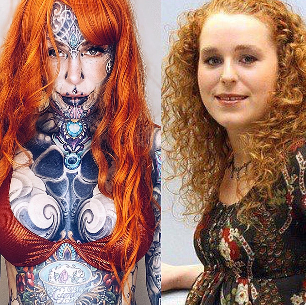 Žena se nazývá lidským kyborgem, tetování ji proměnilo k nepoznání