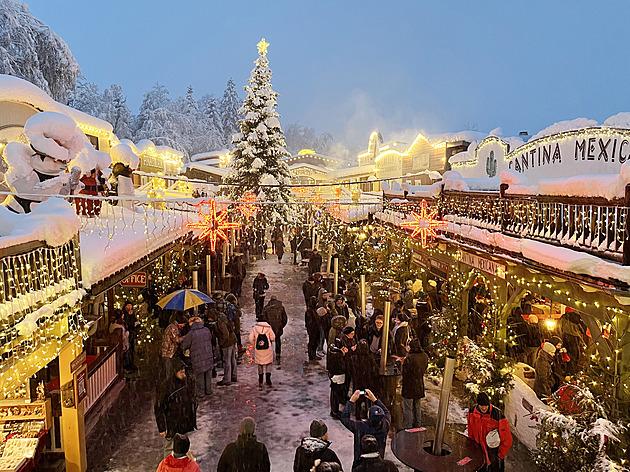 Americký advent v bavorském Pullman City. Netradiční trhy jsou hned za hranicí