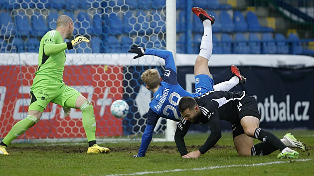 Liberec - Zlín 5:3, za domácí skórovalo pět různých střelců, hosté jen snižovali