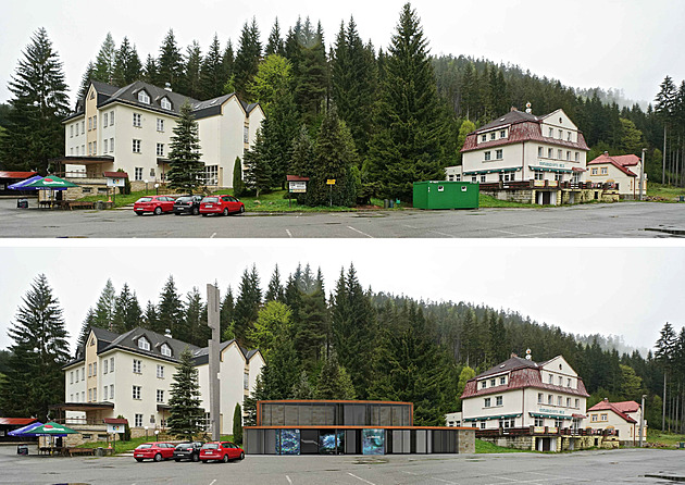 Elipsa u Teplických skal. Radnice chystá infocentrum a změní průjezd aut