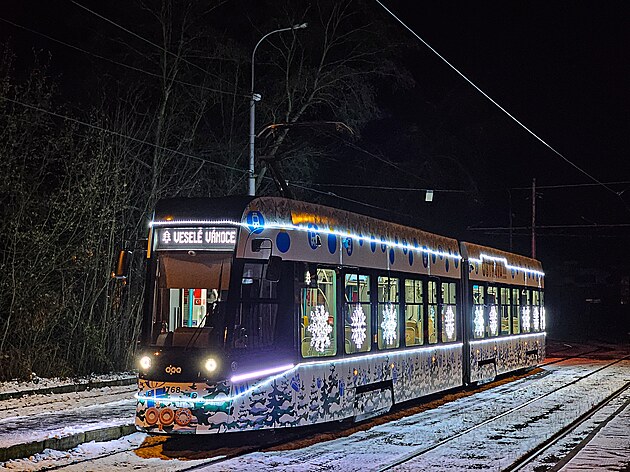 Ostravsk vnon tramvaj bude v provozu a do konce ledna